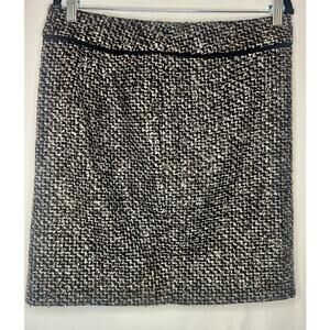 Ann Taylor Size 10 Multicolor Tweed Skirt